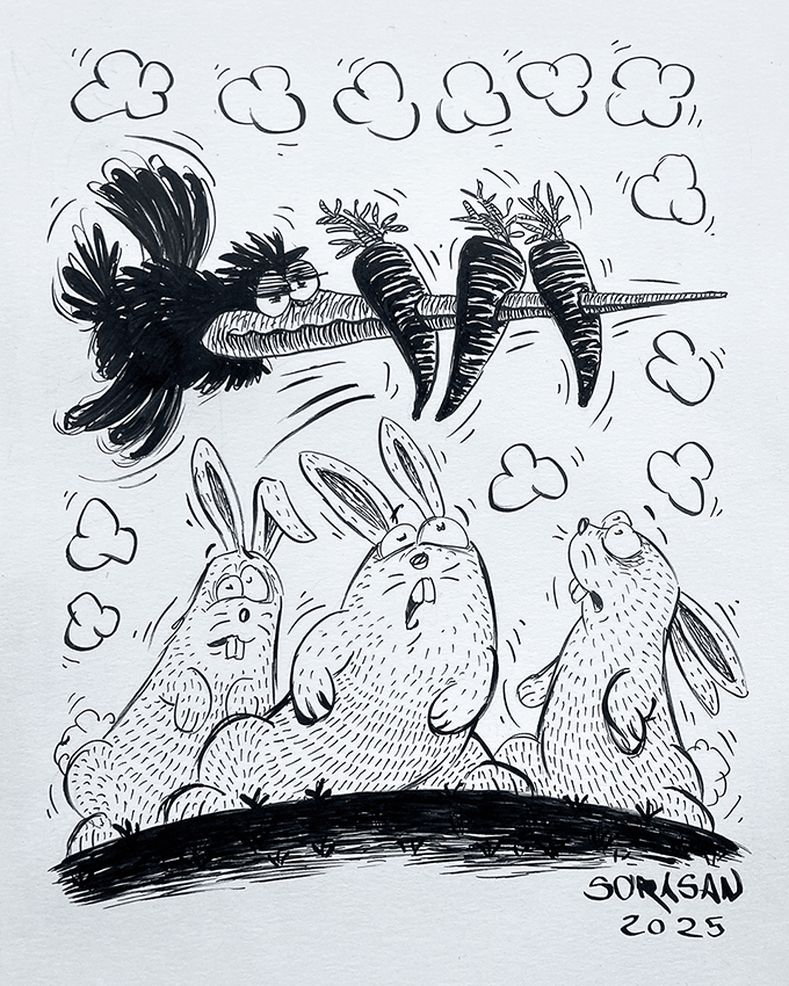 Inktober 2025 - Day 6 Pierce