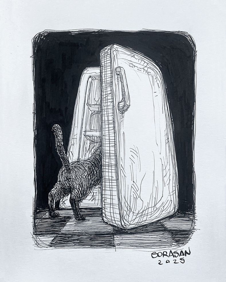 Inktober 2025 - Day 19 Arctic