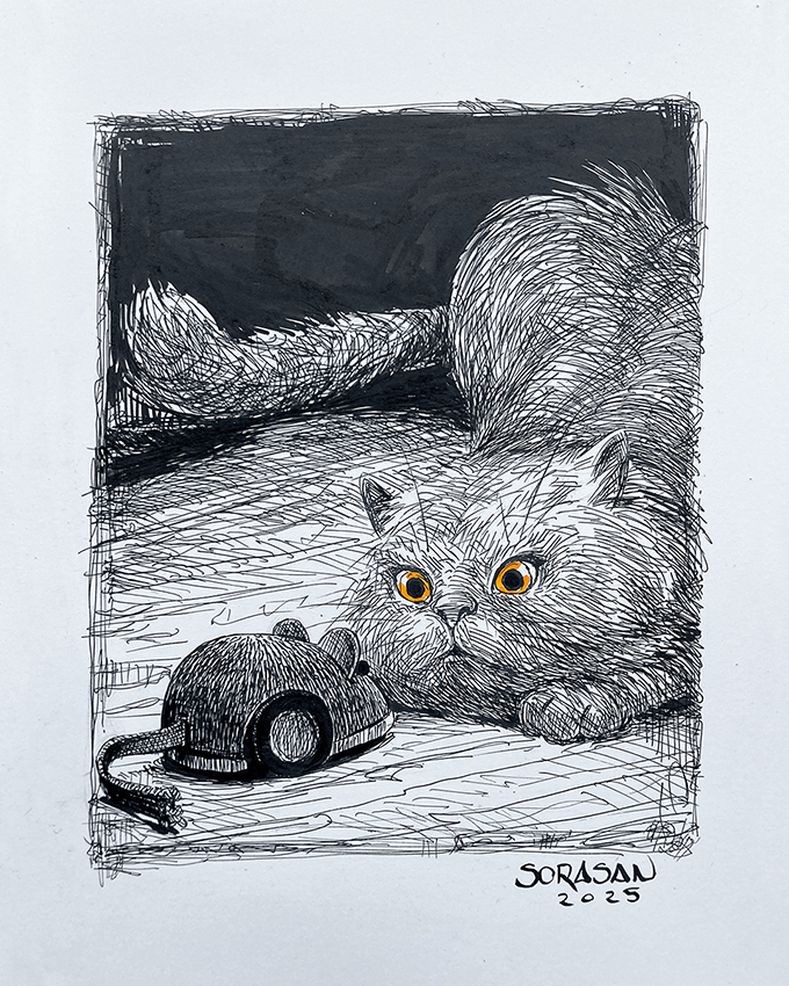 Inktober 2025 - Day 20 Rivals