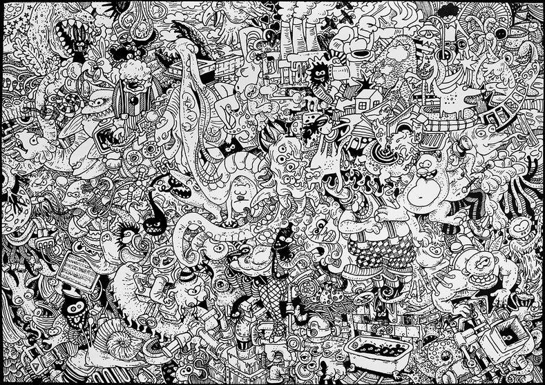 ink on paper